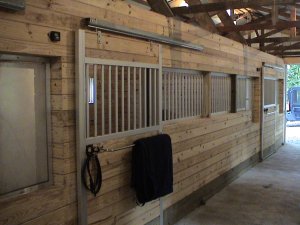 aluminum horse stall fronts