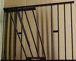 stall door with gossip door