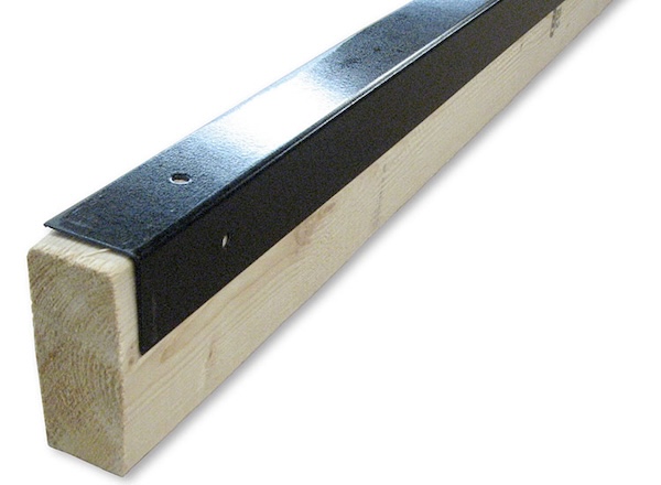 Black Angle Steel Chew Guard